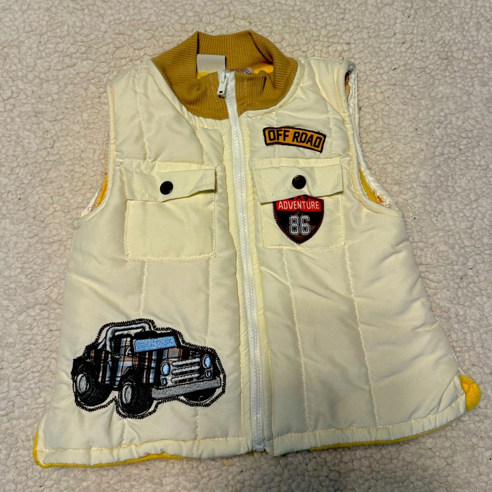 Little Rebels Puffer Vest 24 months